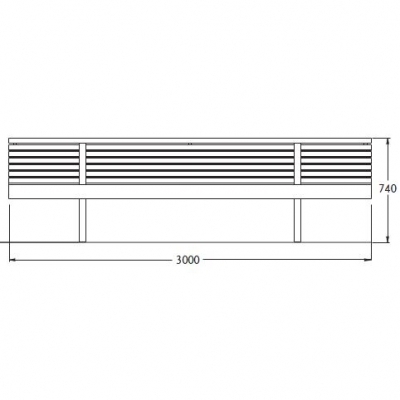 largeur 300 cm
