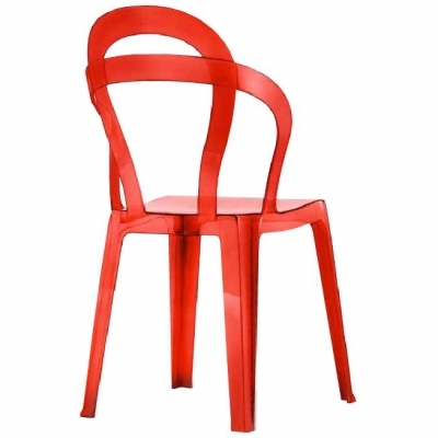 translucide rouge