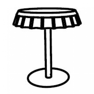Fizzz table Ø 70cm,  h 70 cm
